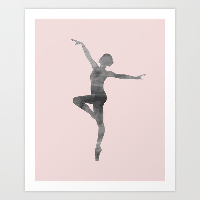 Ballerina Ballet Wall Art Print By Deanng Society6
