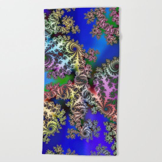 boring world without colors Beach Towel