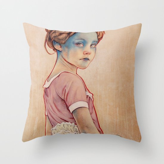 Within White Throw Pillow