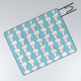 Arum Lily Pattern Picnic Blanket