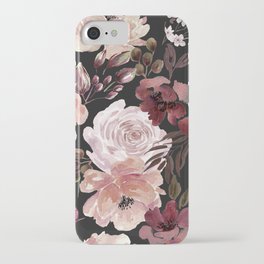 Floral Chaos Warm iPhone Case