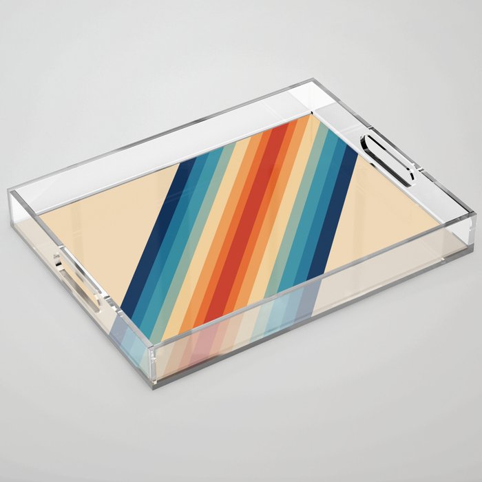Double rainbow retro palette 70S Acrylic Tray