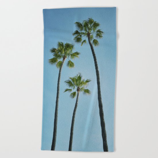 Three Palms Beach Towel