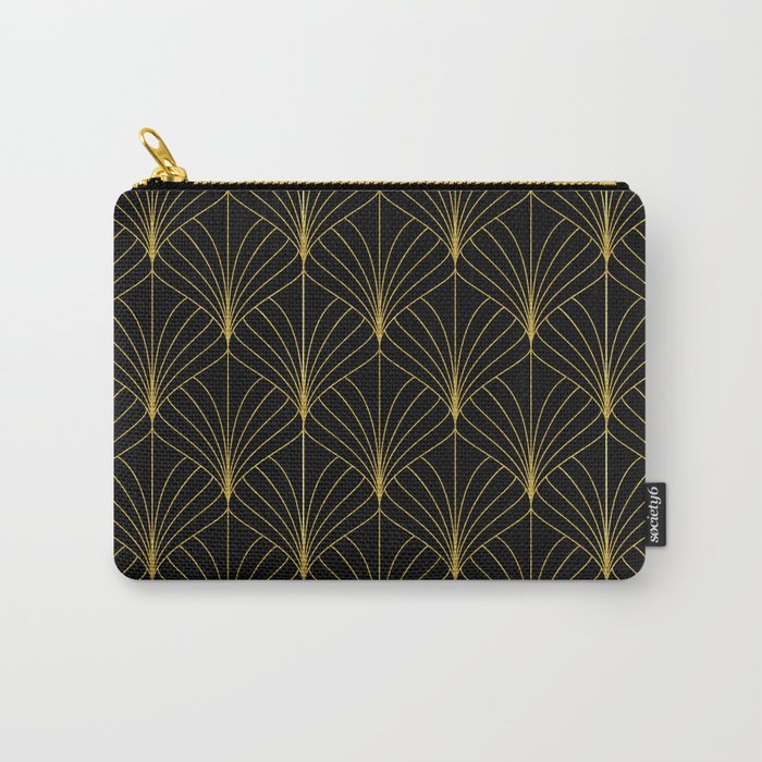 Beautiful Art Deco Pattern Carry-All Pouch