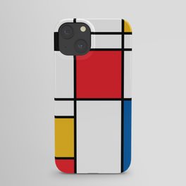The Colourful Mondrian iPhone Case