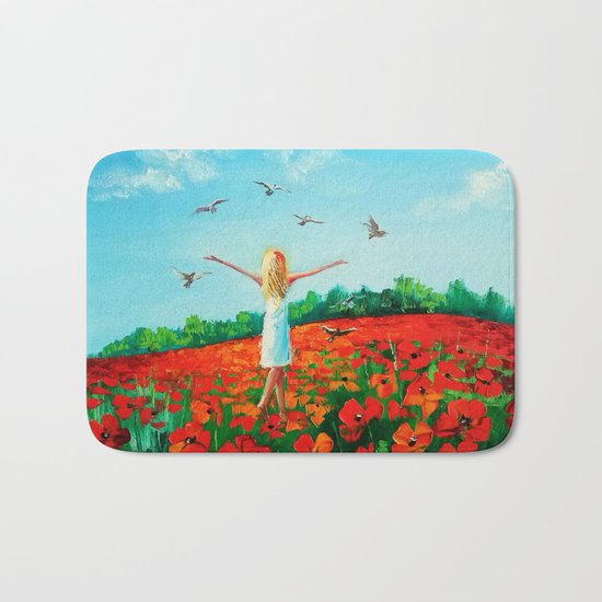 Flying soul Bath Mat
