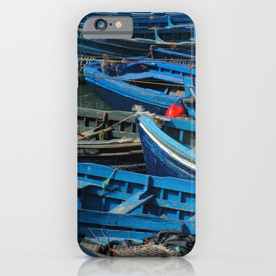Blue Boats iPhone & iPod Case