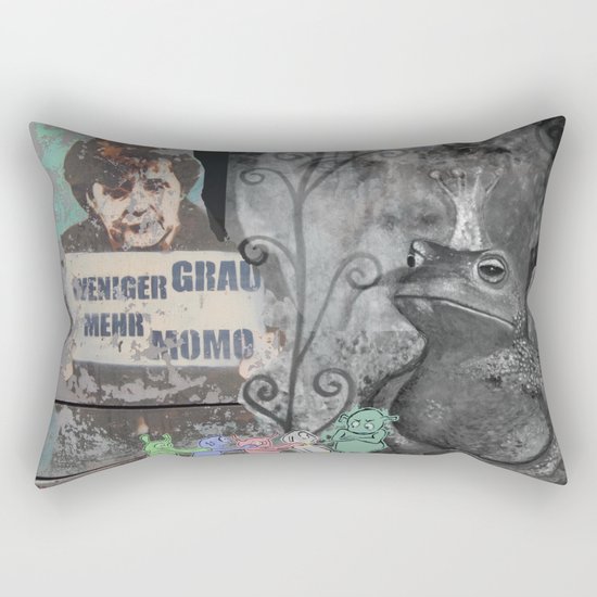 STRANGE DAYS ANGELA! Rectangular Pillow