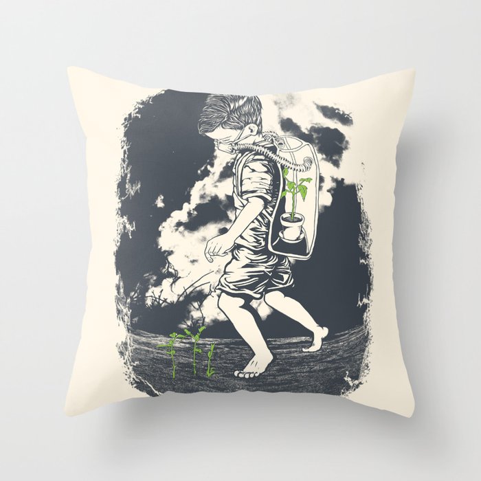 Before it's too late... Throw Pillow