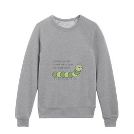 Bored Insect Kids Crewneck