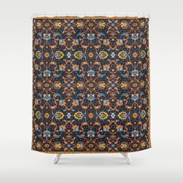 Mystic Shadows: Oriental Traditional Dark Bohemian Moroccan Artistry Shower Curtain