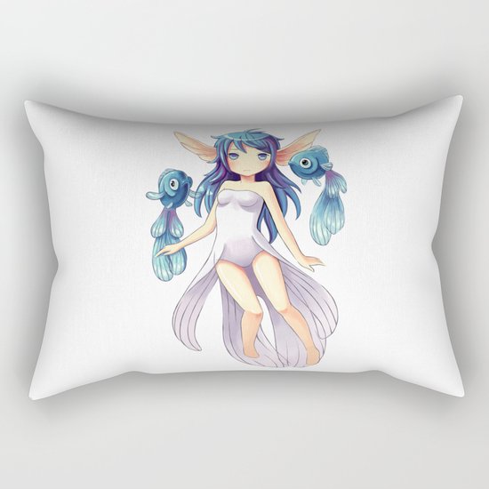 Mermaid 2 Rectangular Pillow