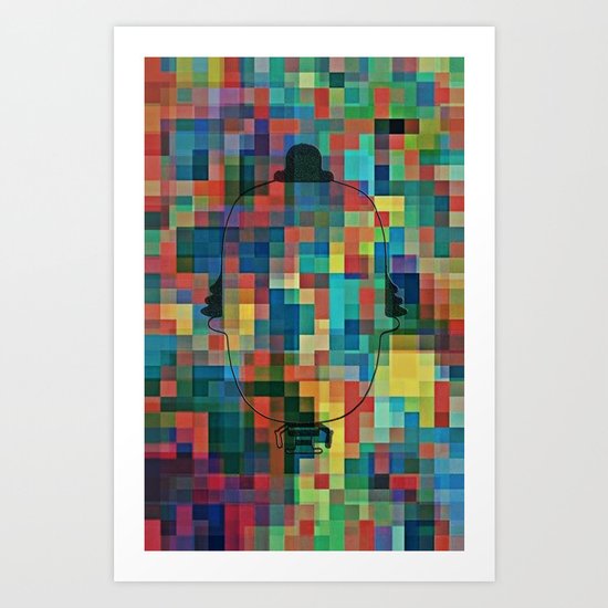 I'm Just An Array of Colours? Art Print