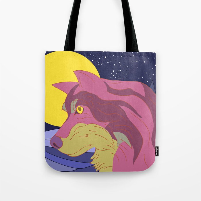 Wolf Pack Leader Tote Bag By Ricardoantonioart Society6 Wolf Pack Leader Tote Bag By