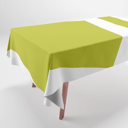 Lime squares background Tablecloth
