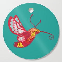 Hummingbird Moth Cutting Board