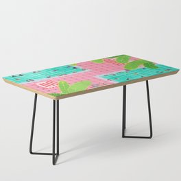 Tropical pink pool Coffee Table
