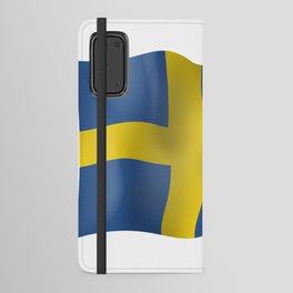 Sweden flag Android Wallet Case