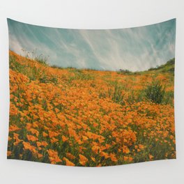 California Poppies 016 Wall Tapestry