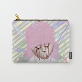 Everything Is Fine Carry-All Pouch | Pastelguro, Guro, Freakshow, Pastel, Digital, Drawing, Circus, Kawaii, Menhera 