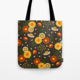 strawflower pattern Tote Bag