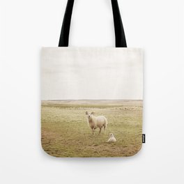 Farm Photography of Sheep Tote Bag