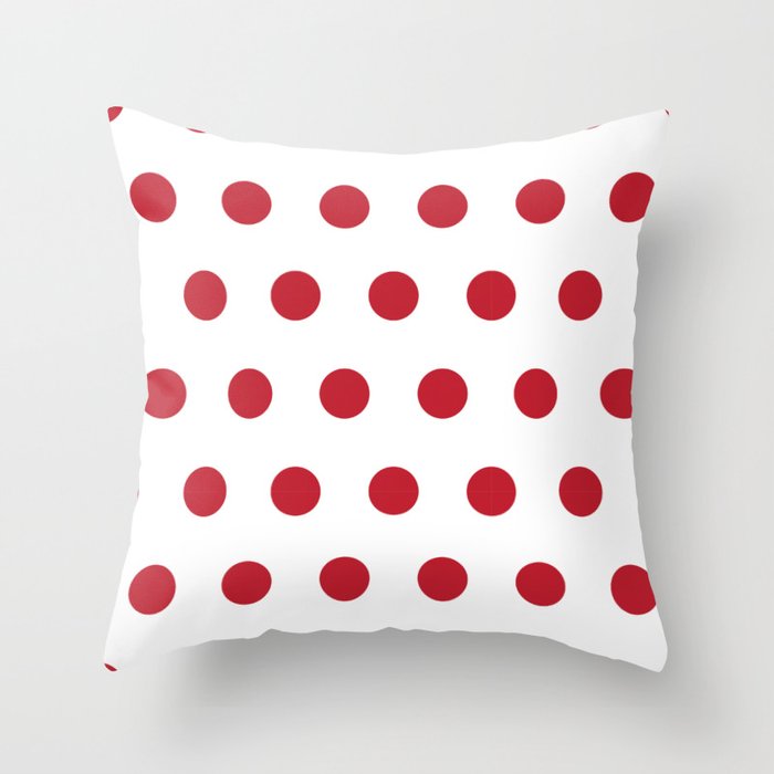 Red polka sales dot pillows