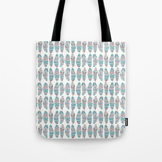 Feathers of Nature Tote Bag