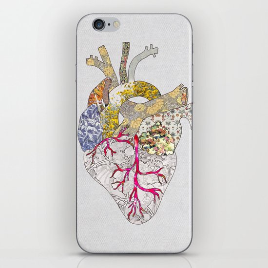 my heart is real iPhone & iPod Skin