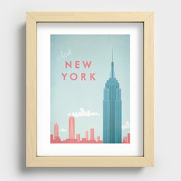 New York New York Recessed Framed Print