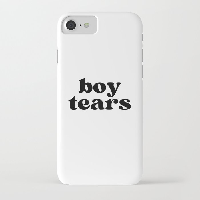 Boy Tears iPhone Case