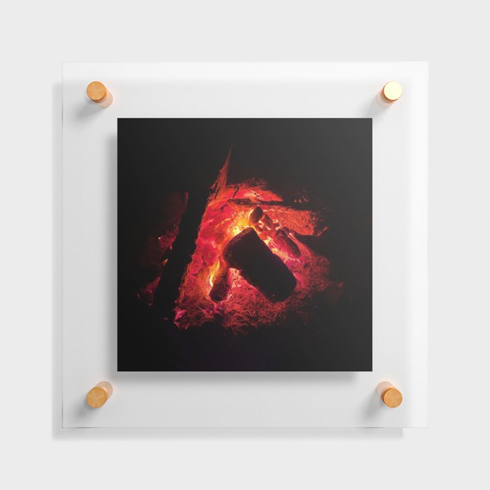 Fire Floating Acrylic Print