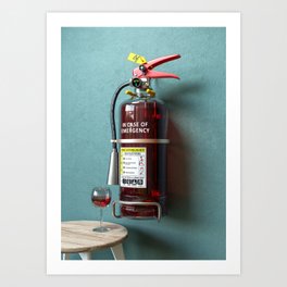 Extinguisher Art Prints For Any Decor Style Society6