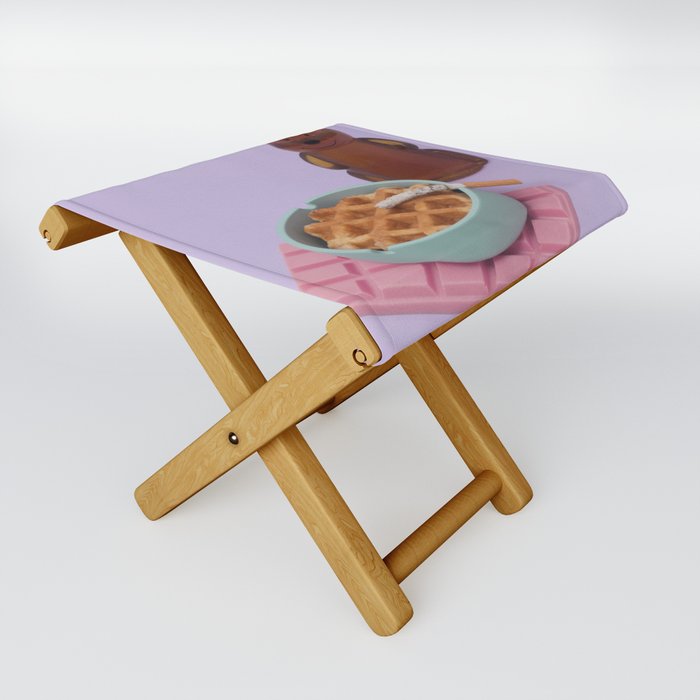 Good mornin honey Folding Stool