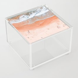 Beach Print, Aerial Beach, Bondi Beach, Aerial Photography, Ocean Waves, Waves Print, Sea Print Acrylic Box