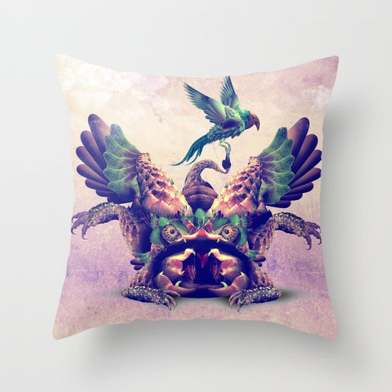 monster Throw Pillow