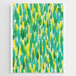Green and Gold Fields Jigsaw Puzzle