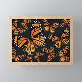 Monarch Butterflies | Monarch Butterfly | Vintage Butterflies | Butterfly Patterns | Framed Mini Art Print
