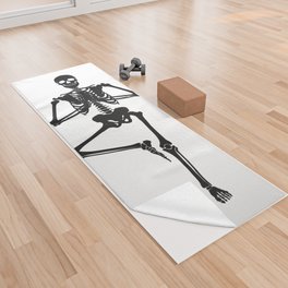 Balancing Body Skeleton Yoga Towel