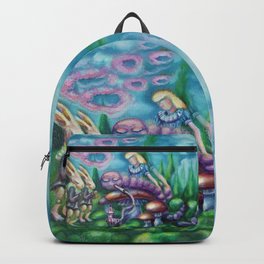 Alice in Wonderland Shirts, Merch & Gifts - Art by Lana Chromium Backpack