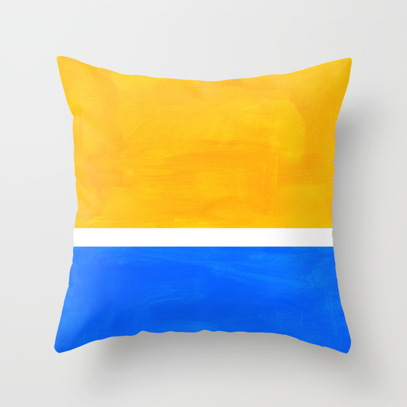 cerulean blue pillows