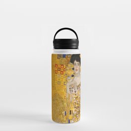 Gustav Klimt - Portrait of Adel Bloch-Bauer I Water Bottle