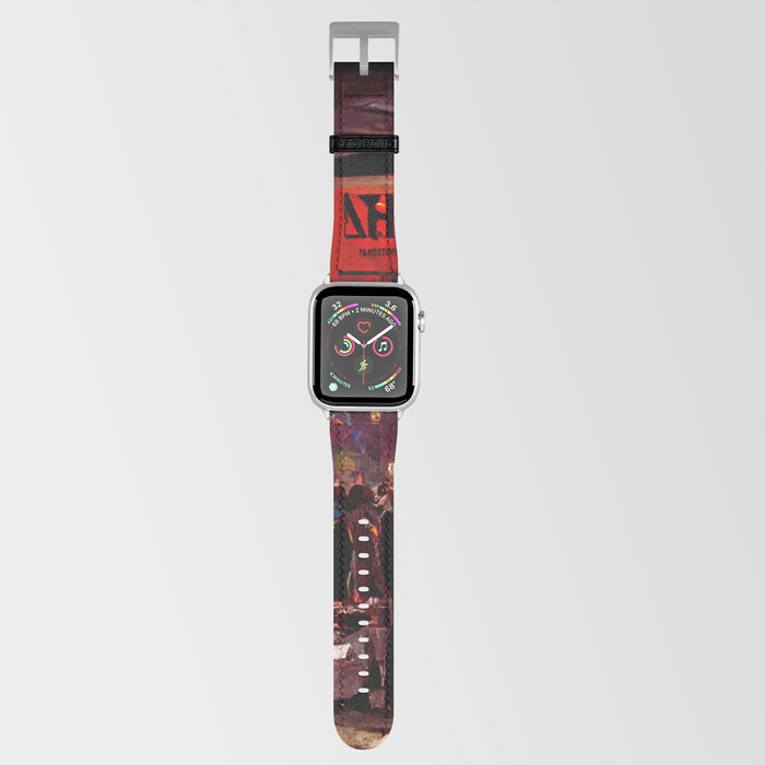 Post-Apocalyptic street market Apple Watch Band