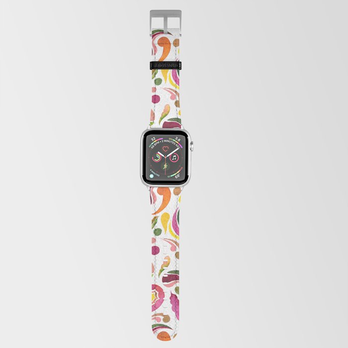 Paisley Blast - Warm Rainbow Palette  Apple Watch Band