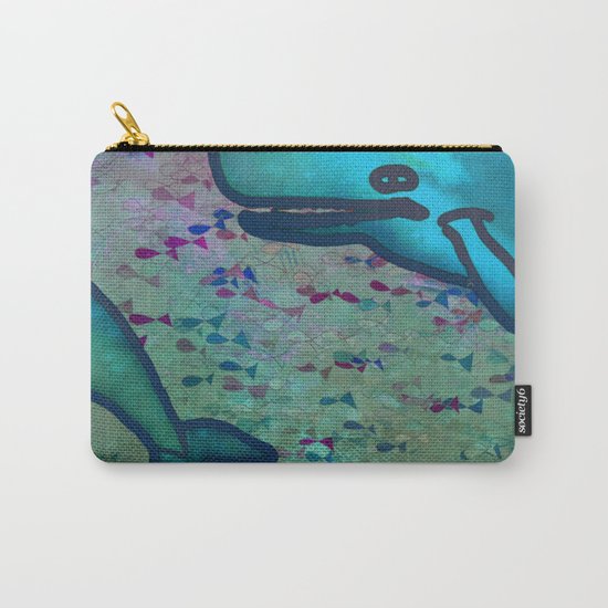 Dear Whale Carry-All Pouch