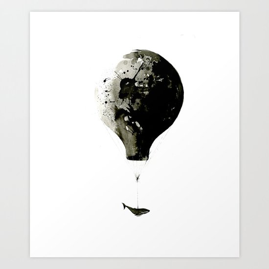 The journey Art Print