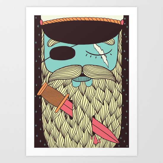 Captain Hope Art Print