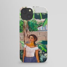 Of Palms and Seeds iPhone Case