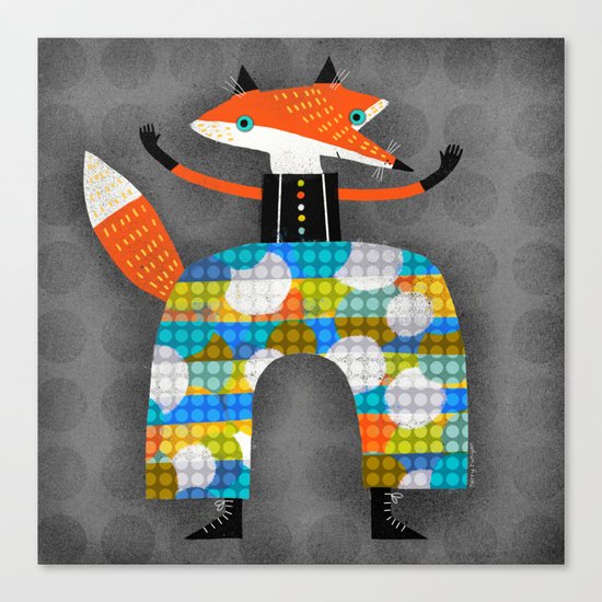 HAPPY PANTS Canvas Print
