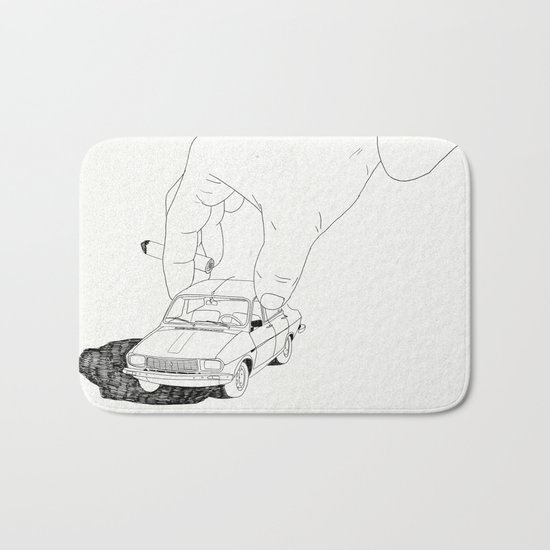 Driving home Bath Mat